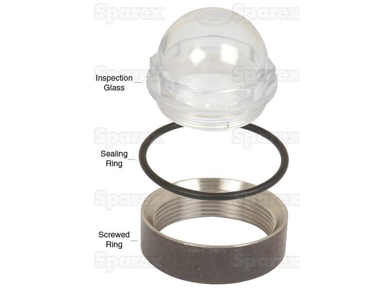 Complete inspection glass 2''