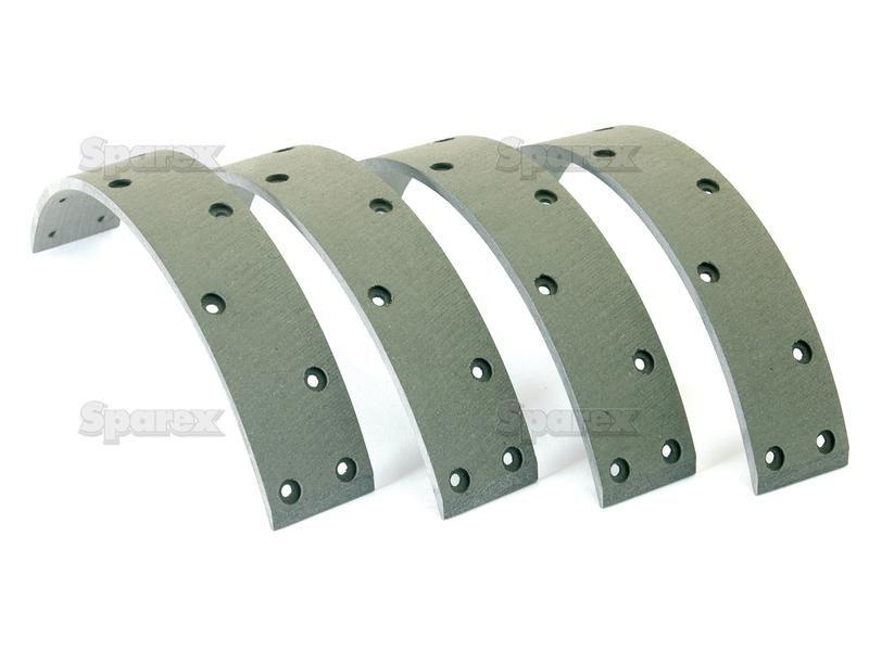 Brake Lining Kit Shoe, Length: 274mm. for Deutz-Fahr, Fendt