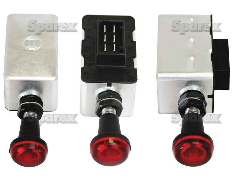 Warning Light Switch for JCB 2 (Sitemaster Std)