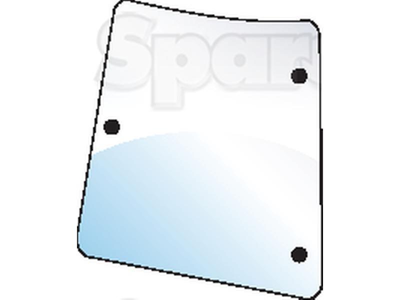 Rear Corner Glass LH for Massey Ferguson (3806591M2)