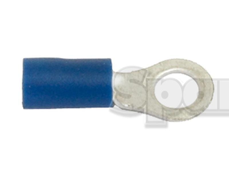 Pre Insulated Ring Terminal, Standard Grip, 5.3mm, Blue (1.5 - 2.5mm) for Massey Ferguson 50C (Industrial Tractors)