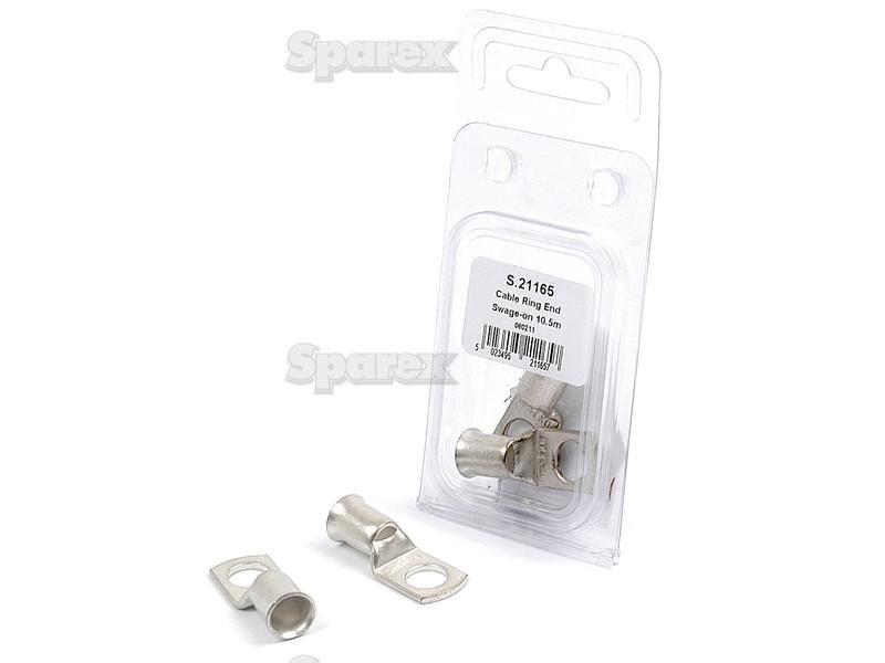 Swage On Ring Terminal 35mm°² x Ø8.5mm, Agripak (2 pcs.)
