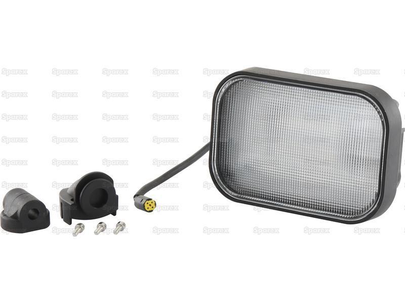 LED Work Light, Interference: Class 5, 4200 Lumens Raw, 10-30V for Steyr 4110 PROFI - CVT