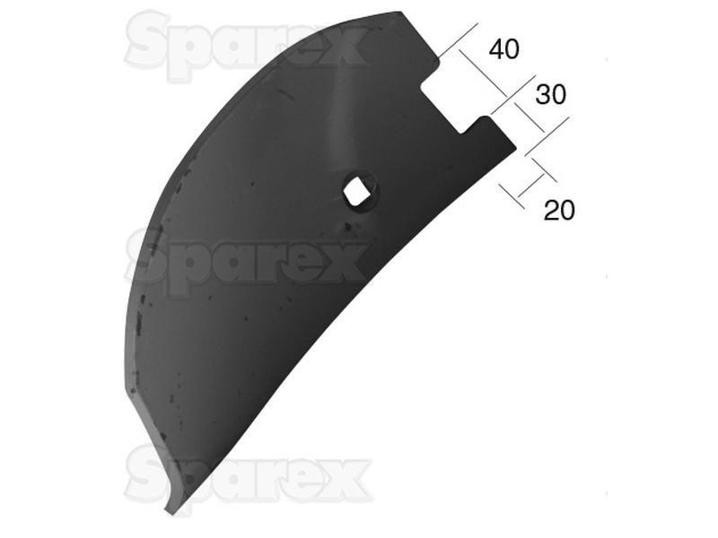 Outer Board 310x8mm LH for Lemken
