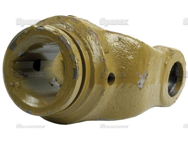 PTO Tube Yoke (U/J Size: 30.2 x 106.5mm) Profile: Triangle, Size: 45 x 5.5mm, Ref: 12511. Bondioli & Pavesi, La Magdalena, Massey Ferguson, Same