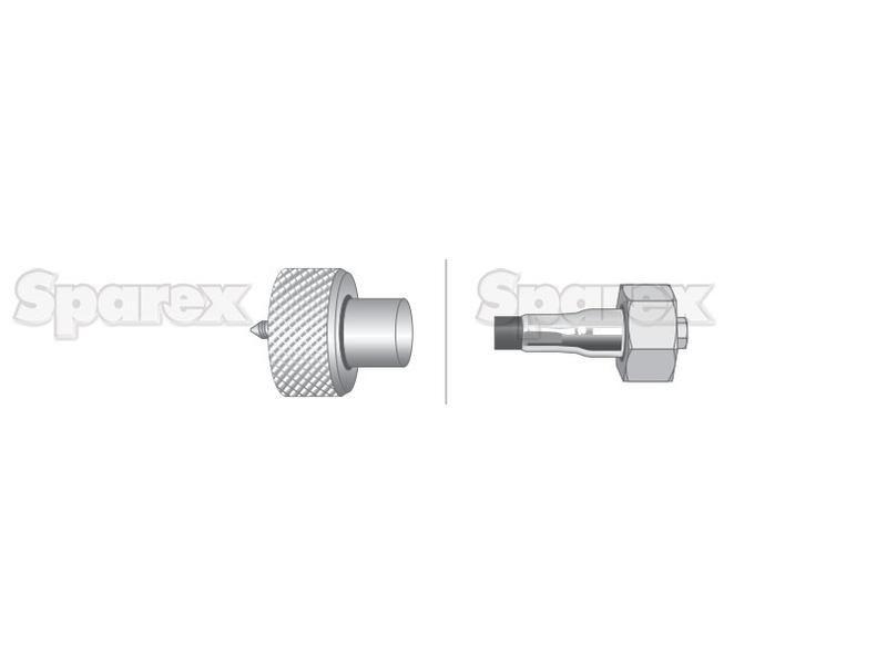 Drive Cable - Length: 951mm, Outer cable length: 918mm. for Case IH