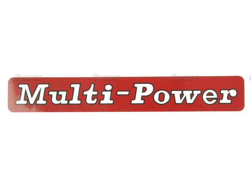 Decal - MF Multi Power Landini, Massey Ferguson