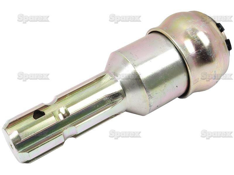 PTO Adaptor - Female spline 1 3/8'' - 6 x Male spline 1 3/8'' - 6 with Quick Release Collor.