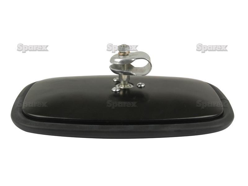 Mirror Head Flat Rectangular | Height: 198mm Width: 130mm Arm Ø: 12 - 15mm