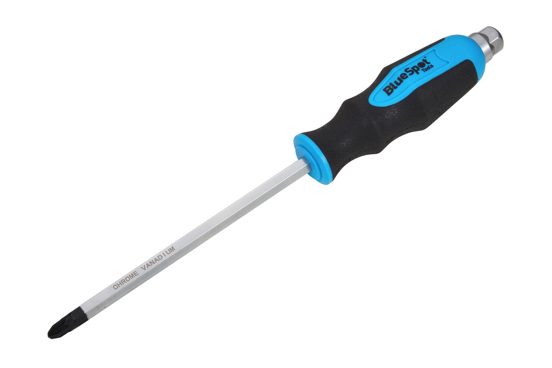 Blue Spot Tools PZ3 X 150MM Pozi Hex Bolster Screwdriver