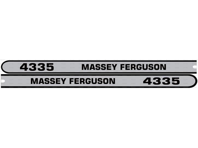 Decal Set - Massey Ferguson 4335 for Massey Ferguson