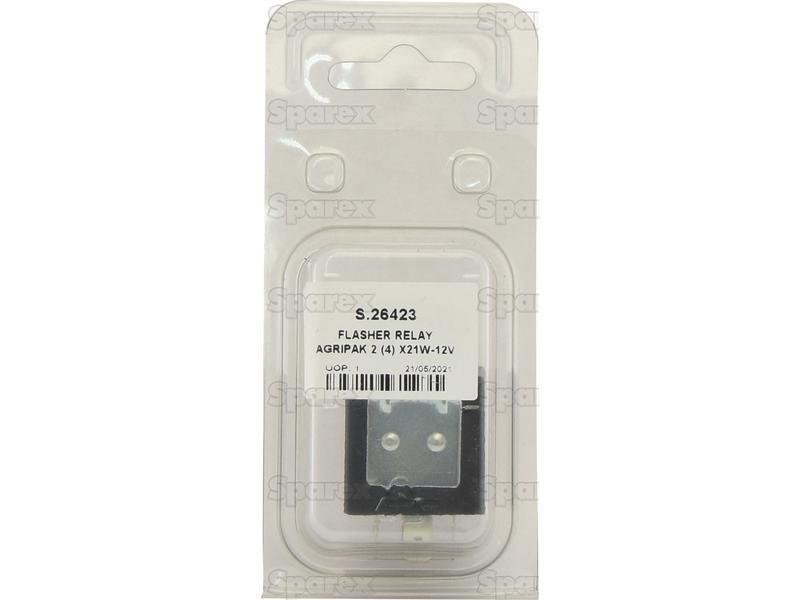 FLASHER RELAY AGRIPAK 2 (4) X21W-12V