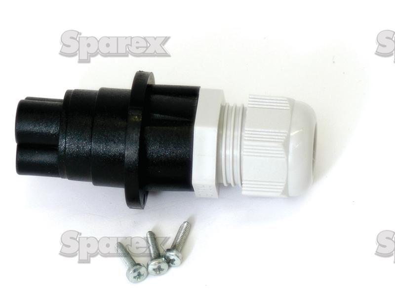 Kit Multifaster - Elec. Connector - Female - 3 pin - 1/2'' Faster S.p.A (KIT SPEL08-3F, KITSPEL083F, KITSPEL08-3F)