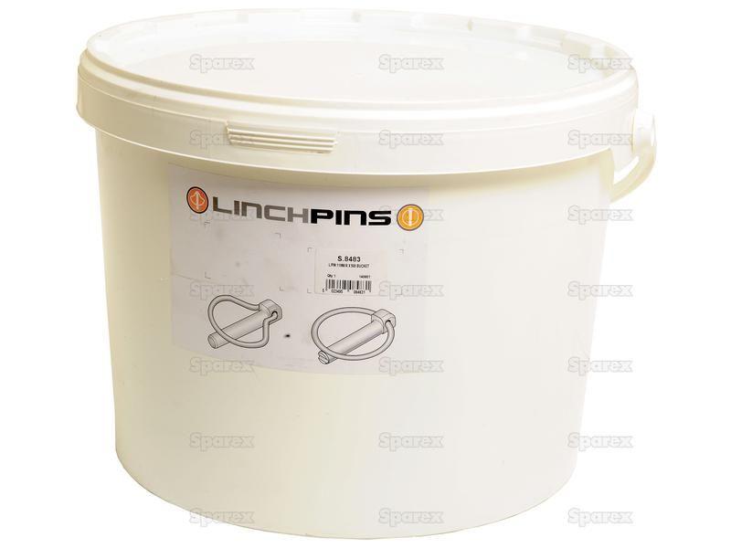 Round Linch Pin, Pin Ø11mm x 44.5mm (500 pcs. Large Bucket)