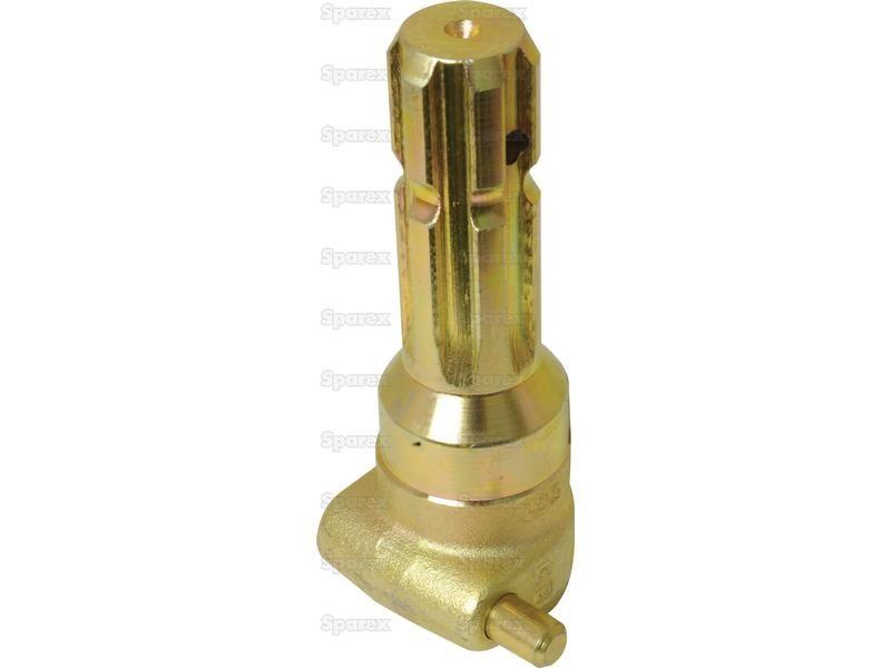 PTO Adaptor - Female spline 1 3/8'' - 6 x Male spline 1 3/8'' - 6 with Quick Release Pin.