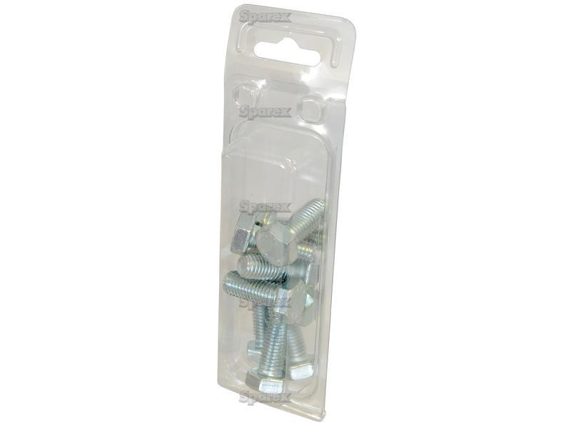 Metric Bolt, Size: M12 x 30mm (Din 931) 10 pcs.