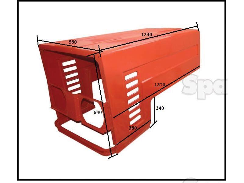 Bonnet Assembly for Case IH VJ70 (VJ Series)