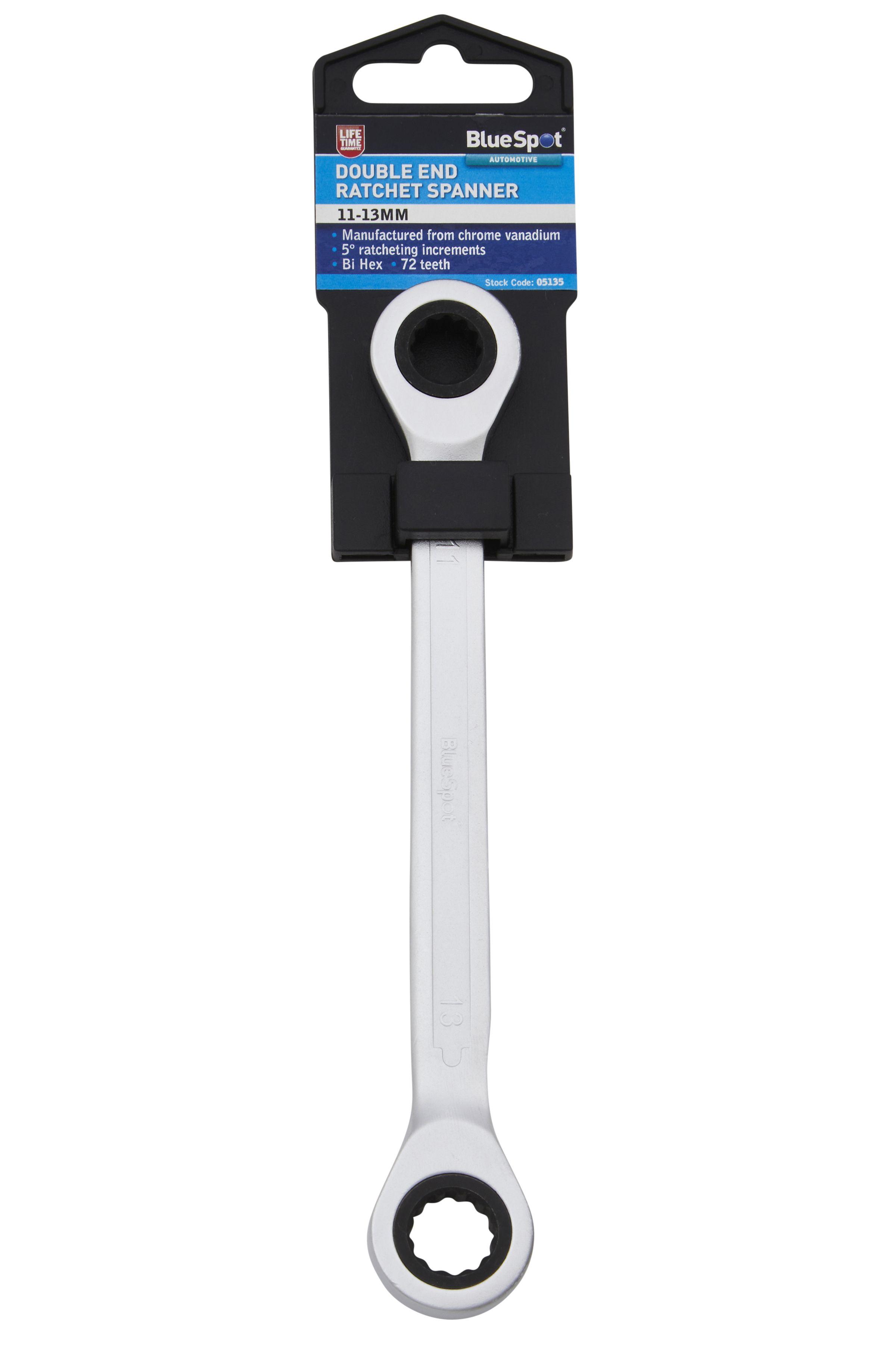Blue Spot Tools Double End Ratchet Spanner (11-13mm)