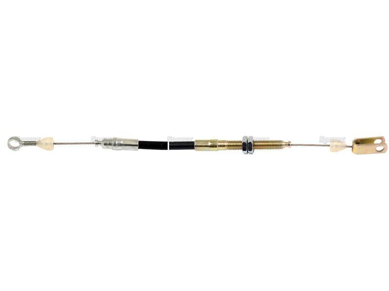 Foot Throttle Cable - Length: 1260mm, Outer cable length: 1108mm. for Massey Ferguson