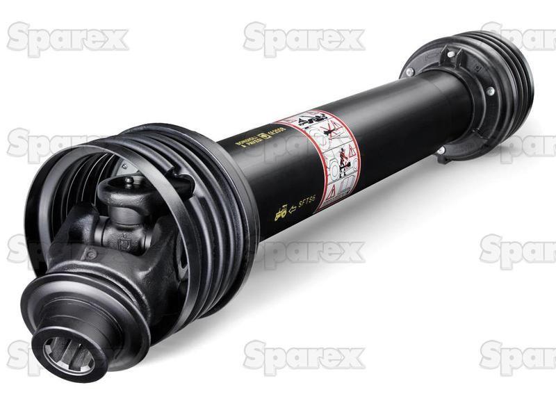 PTO Shaft - (Lz) Length: 1210mm, 1 3/8'' x 6 Spline Q.R. to 1 3/8'' x 6 Spline Q.R. Bondioli & Pavesi (CH7N121CE007007)