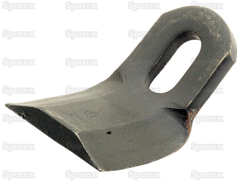 Y type flail, Length: 80mm, Width: 40mm, Hole Ø: 30x14mm, Thickness: 8mm. Replacement for Ferri for Ferri