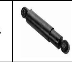 VALTRA TRACTOR SHOCK ABSORBER (AGCO) V33139100