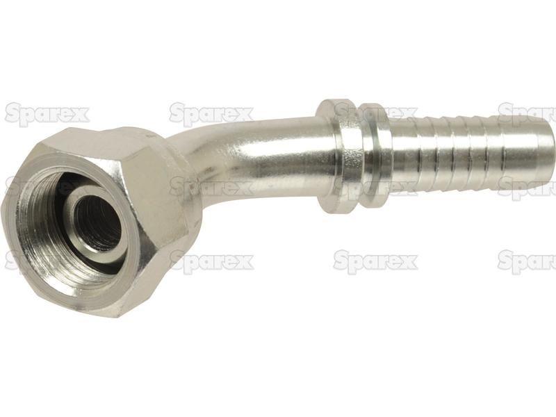 Dicsa BSP 60° Hose Insert 1/4'' x 1/8'' Female Thread 135° Swept Swivel