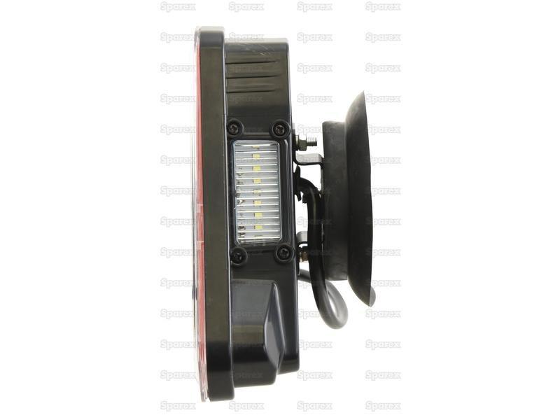 LED Lighting Set, Function: 6, Brake / Tail / Indicator / Fog / Number Plate / Reflector, Cable length:7.5M, 12V (DC)