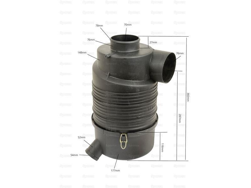 Dry Filter Assembly for Ford New Holland TT75