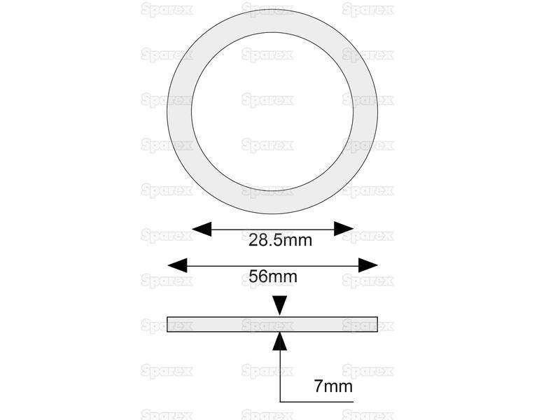 Lower Link Spacer 2/2, 3/2 for White Oliver VARIOUS