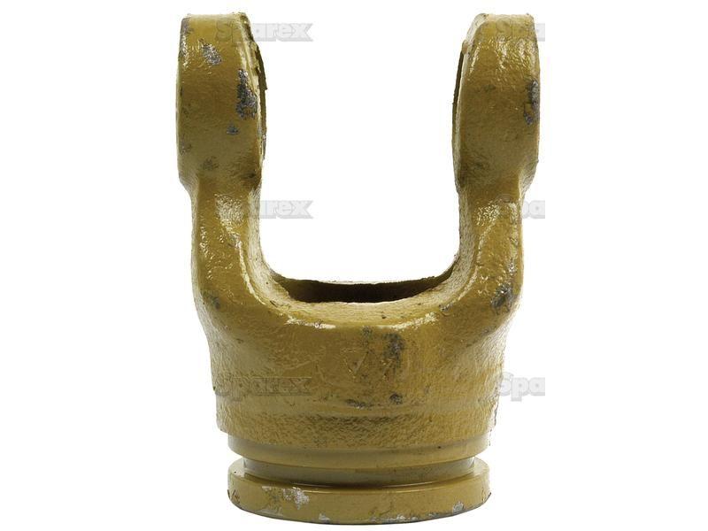 PTO Tube Yoke (U/J Size: 27 x 70mm) Profile: Triangle, Size: 43.5 x 3mm, Ref: 12508. Bondioli & Pavesi, La Magdalena, Massey Ferguson, Same