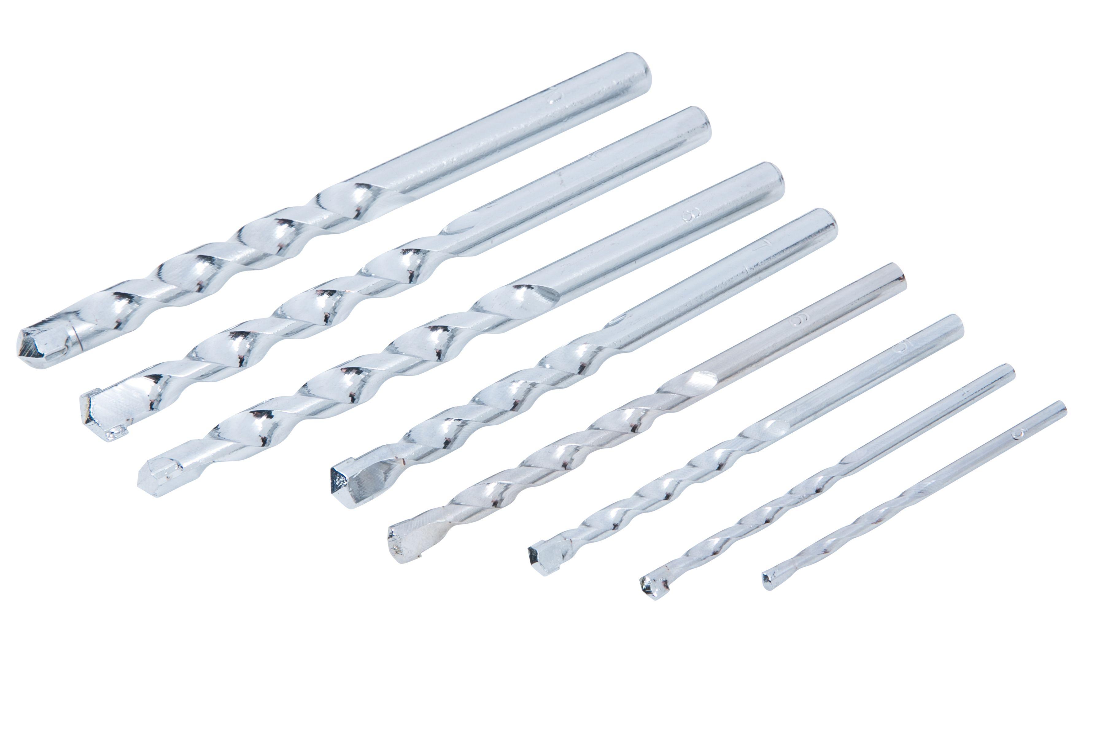 Blue Spot Tools 8 PCE Masonry Drill Bit Set (3-10mm)