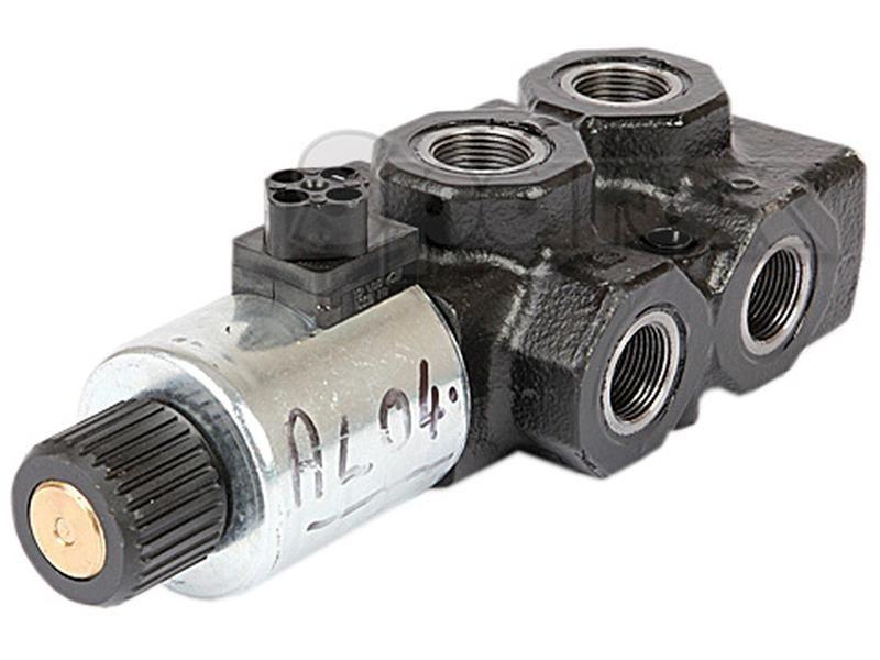Hydraulic 6 Way solenoid Diverter Valve 3/8''BSP Bondioli & Pavesi (12A270026)