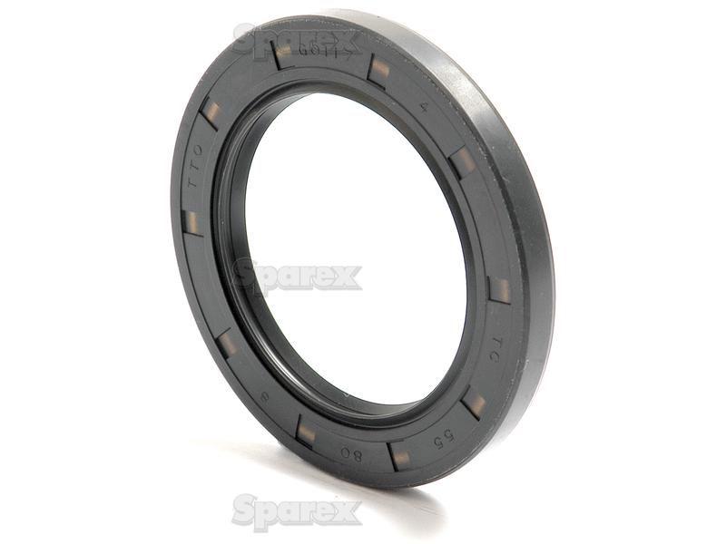 Metric Rotary Shaft Seal, 55 x 80 x 8mm Double Lip Ford New Holland, JCB, Lamborghini, Massey Ferguson, Same