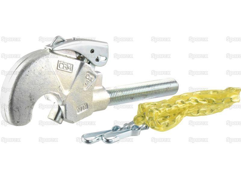 Top Link Forged Hook - Cat. 3, Thread size: M30 x 3.5 (Right Hand Thread)