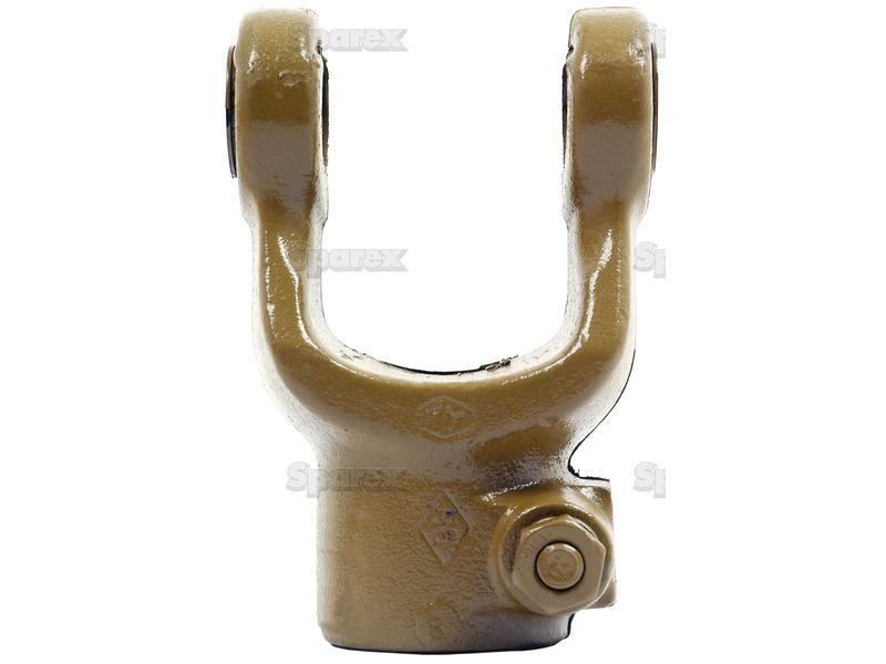 PTO Yoke - Interfering Clamp Bolt (U/J Size: 27 x 74.5mm) Bore Ø30mm, Key Size: 8mm. Bondioli & Pavesi, La Magdalena, Walterscheid