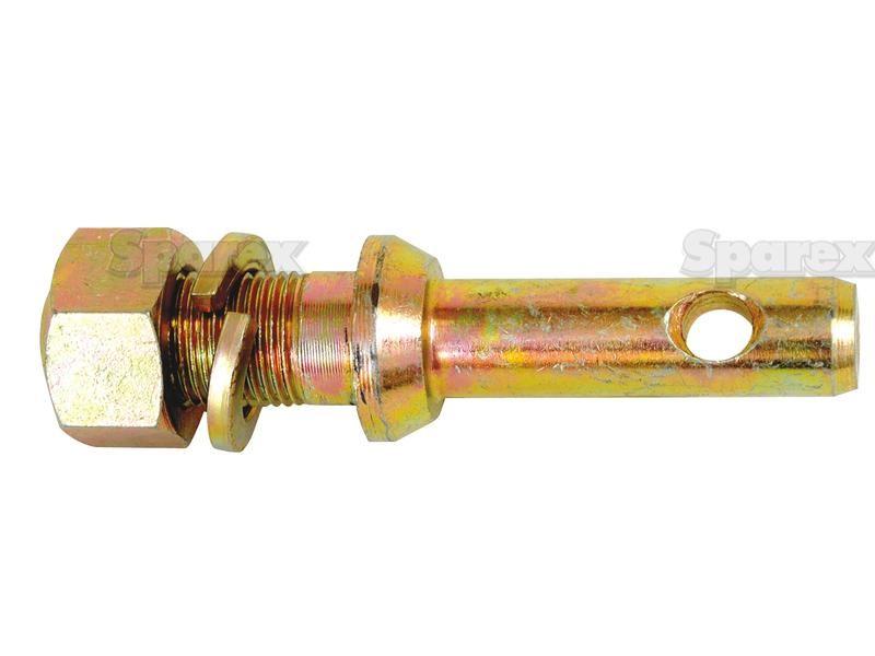 Lower link implement pin Heavy Duty 22x146mm, Thread size 1''x51mm Cat. 1