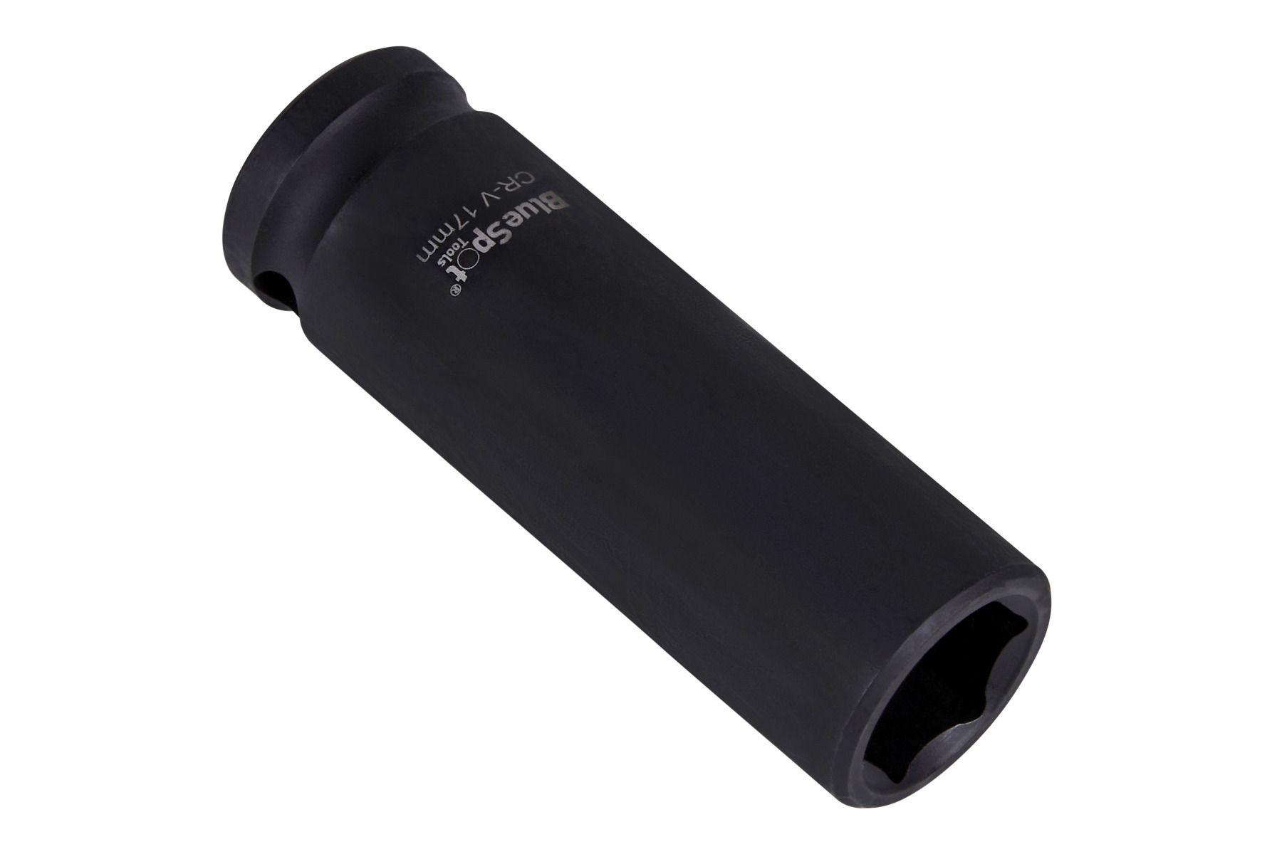 Blue Spot Tools Individual 17mm 1/2" Deep Impact Hex Socket