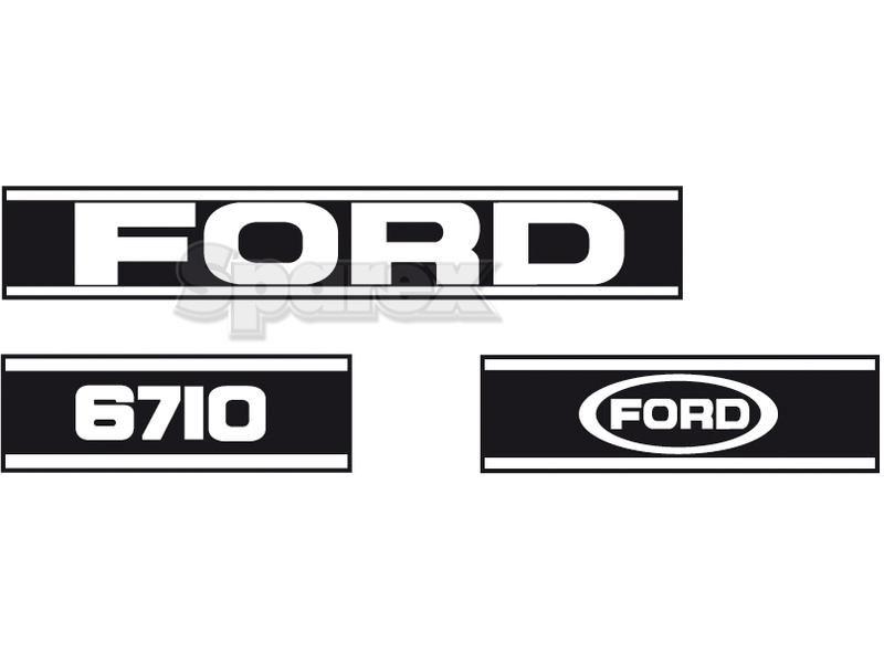 Decal Set - Ford / New Holland 6710 for Ford New Holland 6710 (10 Series)