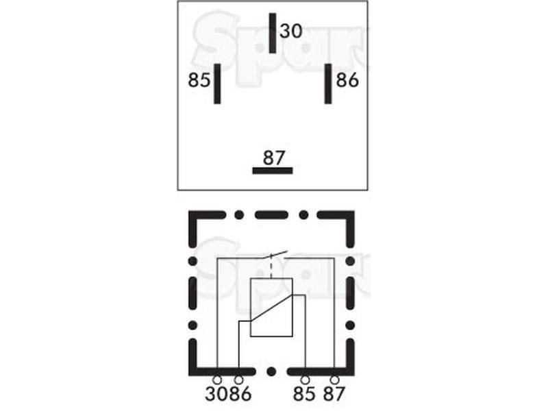 Mini Relay Casteels France (RL.74112)