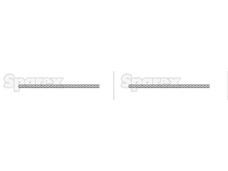 Engine Stop Cable (1000mm) | for Case/IH (529001R1)