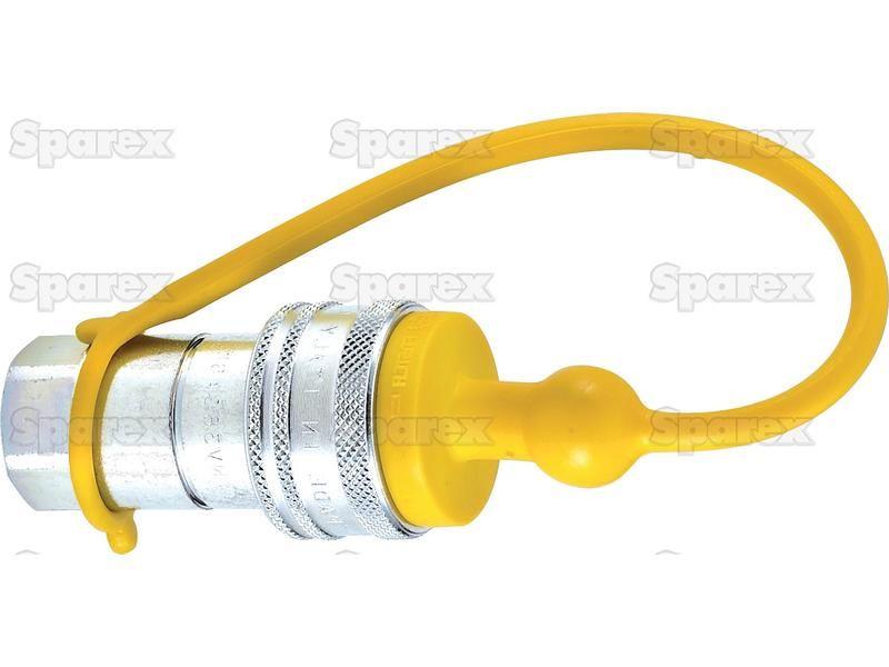 Dust Plug 1/4'' Yellow Fits Female Coupling TMA14 Faster S.p.A (TMA 14, TMA14)