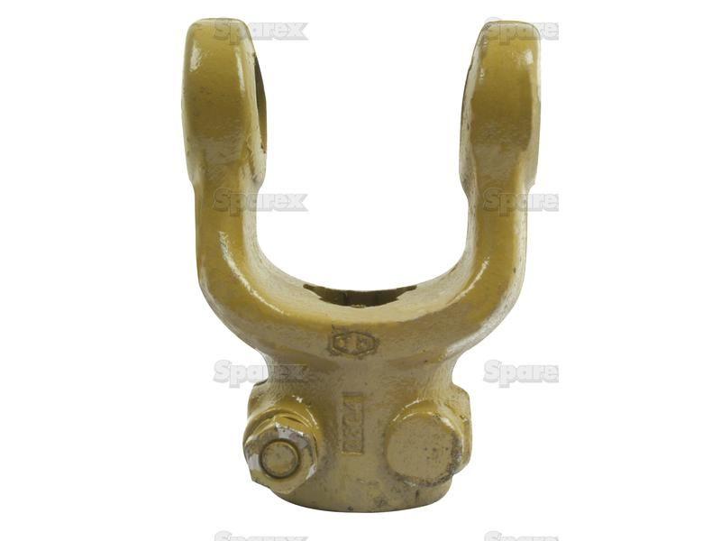 PTO Yoke - Interfering Clamp Bolt (U/J Size: 30.2 x 92mm) Size: 1 3/8"-6 Spline Bondioli & Pavesi, La Magdalena, Walterscheid