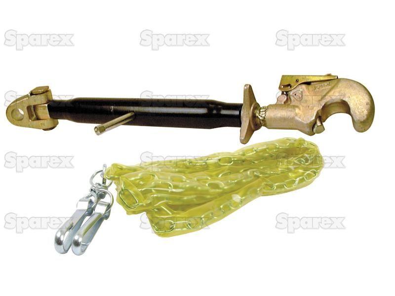 Top Link Superlink (Cat.30mm/3) Knuckle and Q.R. Hook, Min. Length: 710mm. for Case IH MX80C