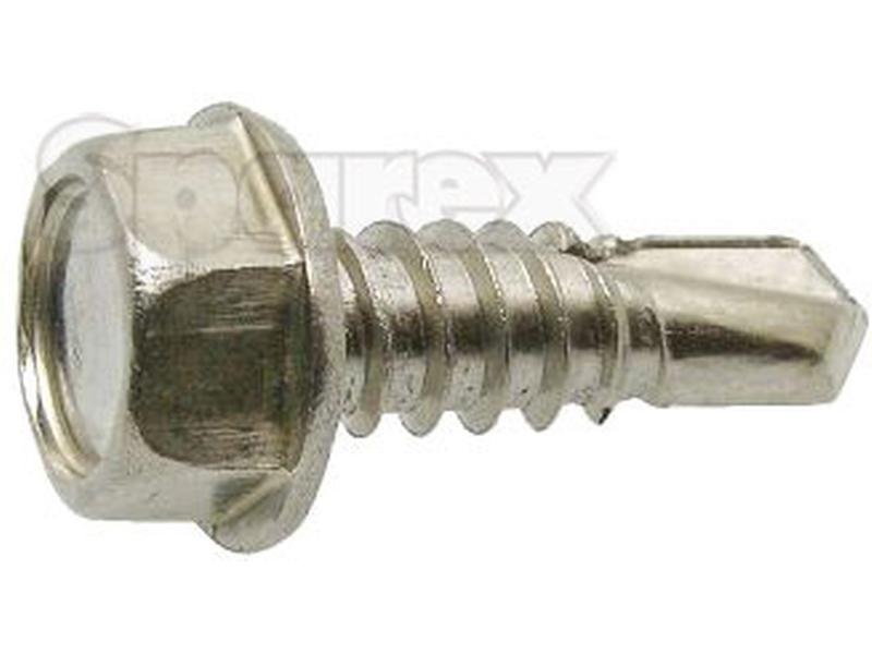 Hexagon Head Self Fixing (TEK) Screw, Size: 6.3 x 22mm (Din 7504K)