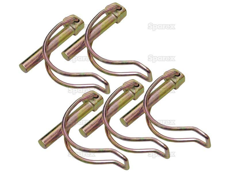 Pipe Linch Pin, Pin Ø8mm x 45mm (5 pcs. Agripak)