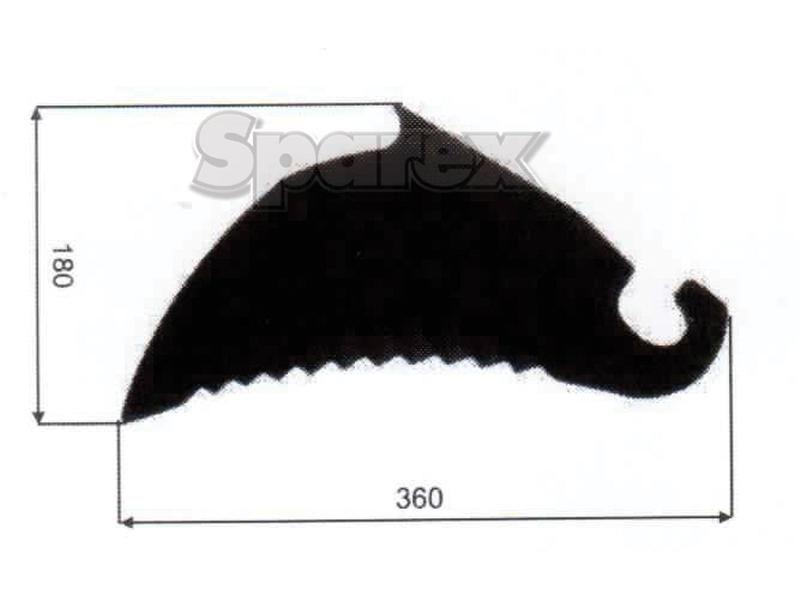 Baler Blade for Claas (0008377790, 8377790)