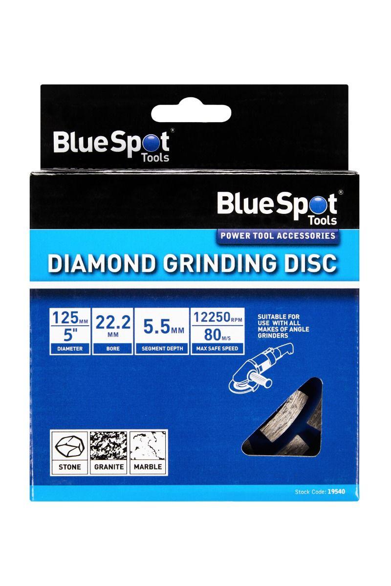 Blue Spot Tools 125mm (5") Diamond Grinding Disc