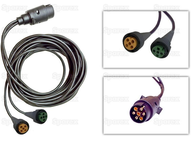Cable Kit 5M, 7 Pin Male - 5 Pin Female