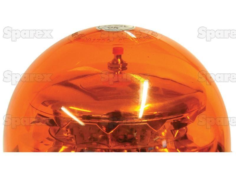 LED Rotating Beacon (Amber), Interference: Class 3, Magnetic, 12-24V